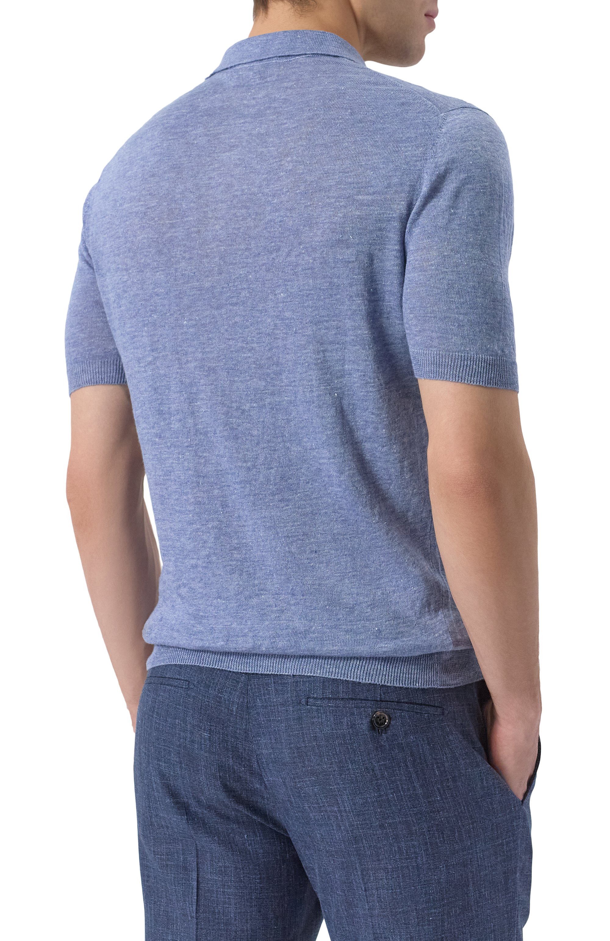 Льняное поло GRAN SASSO, арт. 57187/24804, фото 4