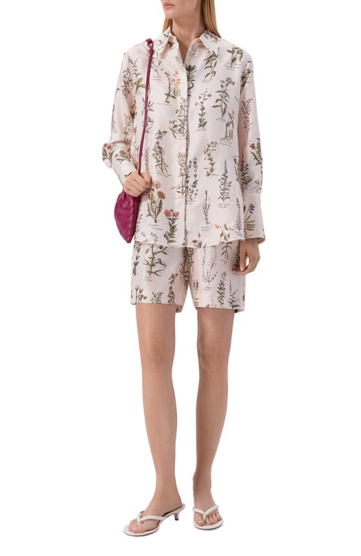 Шелковая рубашка Colombo CM00408/F/T0666-11-2G Кремовый  CM00408/F/T0666-11-2G Фото 2