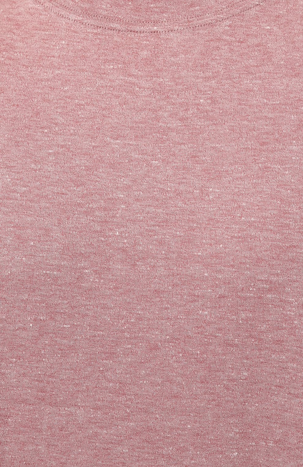 Футболка изо льна и хлопка BRUNELLO CUCINELLI, арт. MW8351308, фото 5