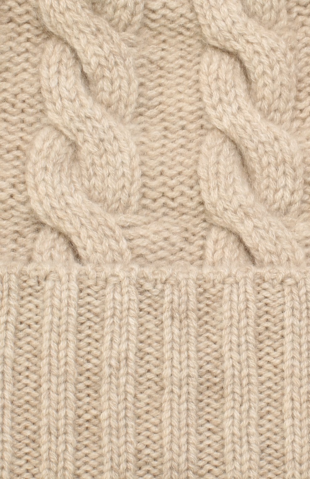 Кашемировая шапка с меховым помпоном KASHJA` CASHMERE, арт. 134/PEL, фото 3