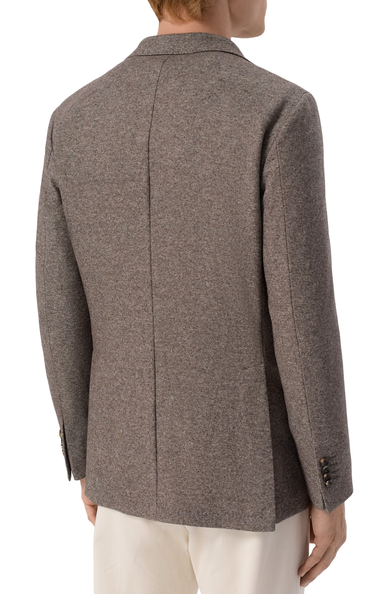 Пиджак из шерсти и хлопка SARTORIA LATORRE, арт. JD74/JK010, фото 4