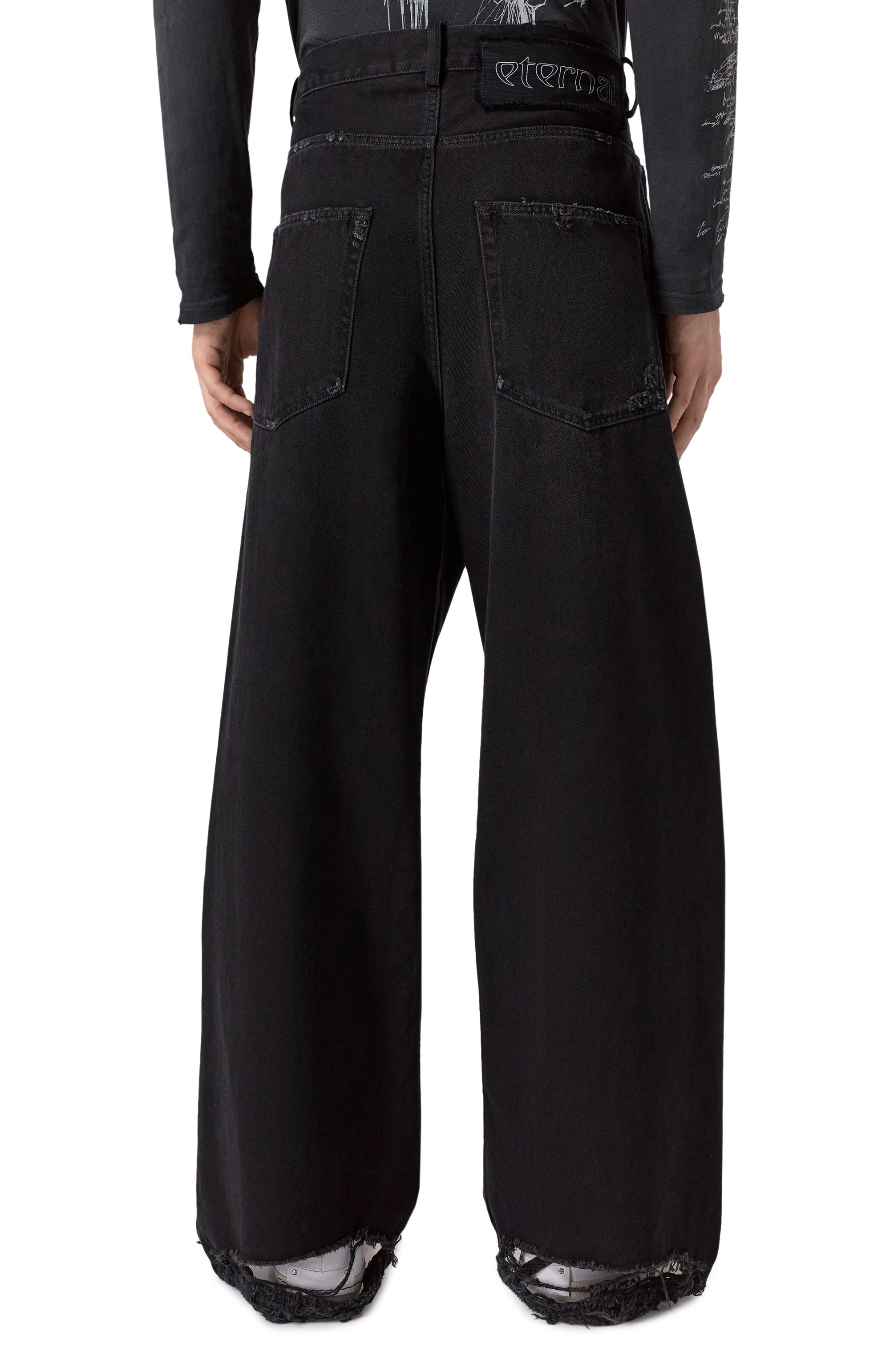 Джинсы ANN DEMEULEMEESTER, арт. B0012210/FA632, фото 4