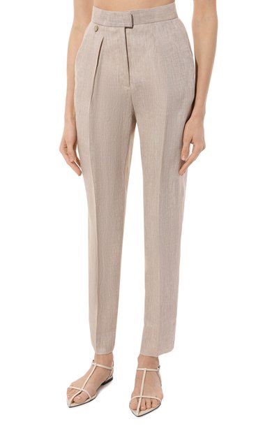 Шерстяные брюки AGNONA, арт. T70713E/U3030E, фото 3