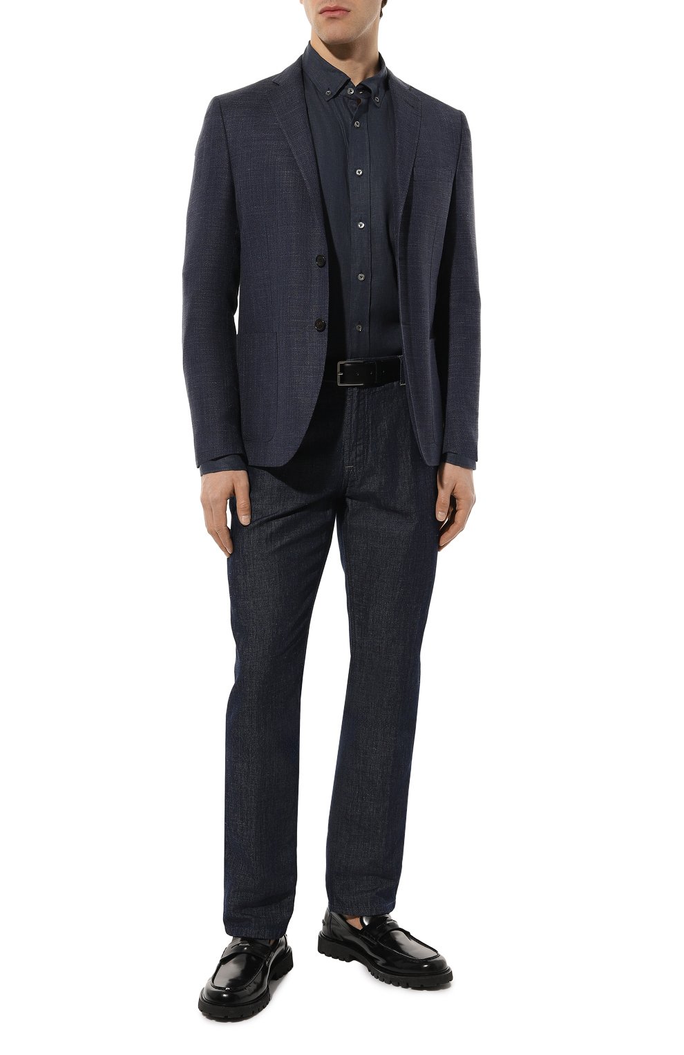 Пиджак из шерсти и шелка CORNELIANI, арт. 936002-9316229, фото 2