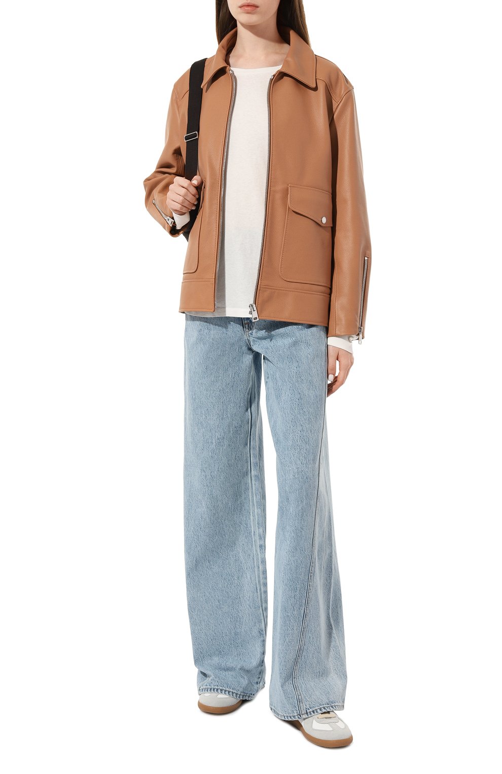 Хлопковый лонгслив SLVRLAKE, арт. TLSK100PNATW/L0NG SLEEVE SKATE TEE, фото 2