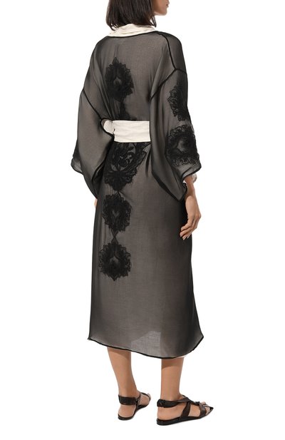 Халат изо льна и шелка MAURIZIO, арт. MZW307130775, фото 4