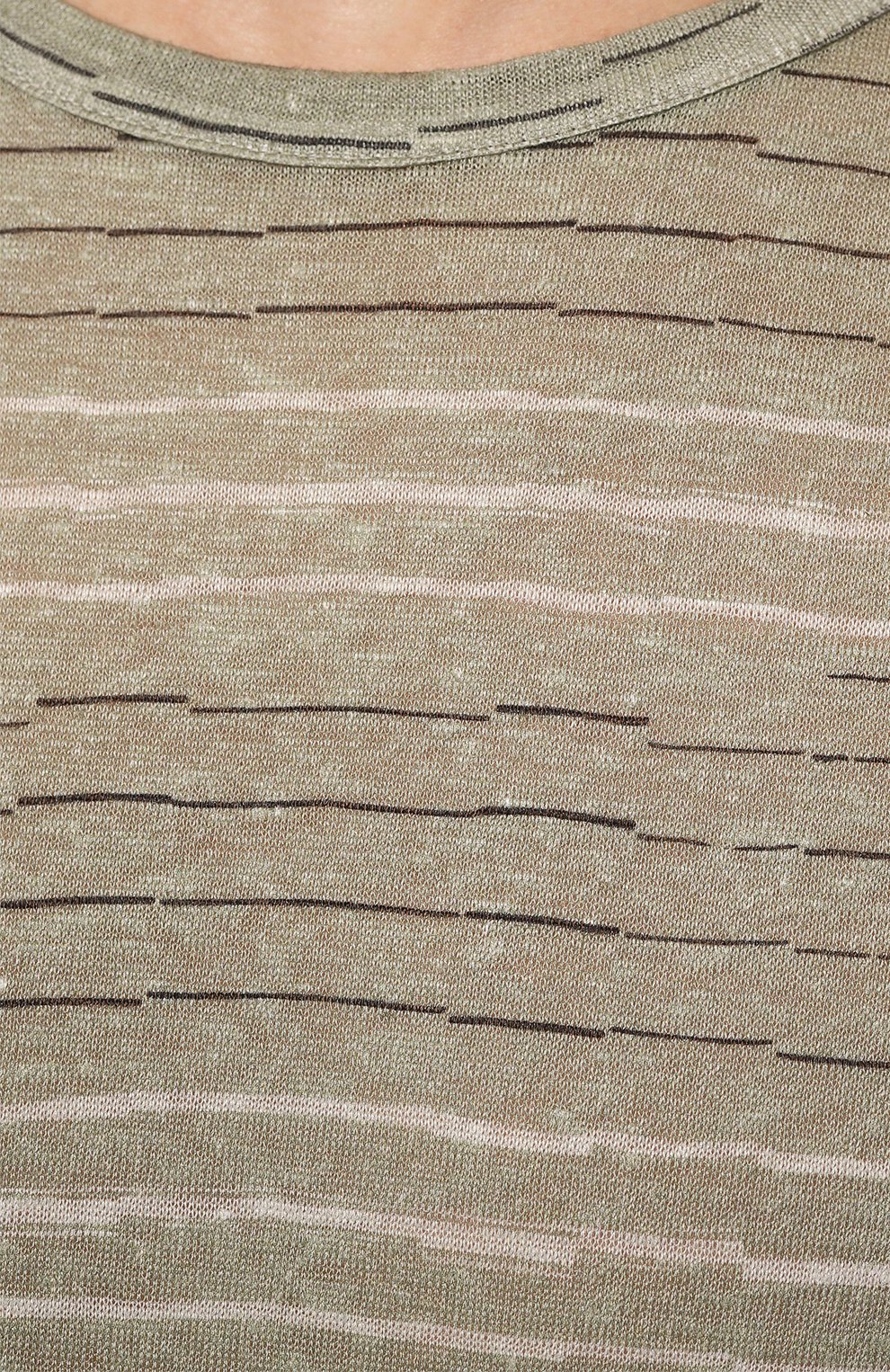 Льняная футболка GIORGIO ARMANI, арт. GM000301/TE11562, фото 5