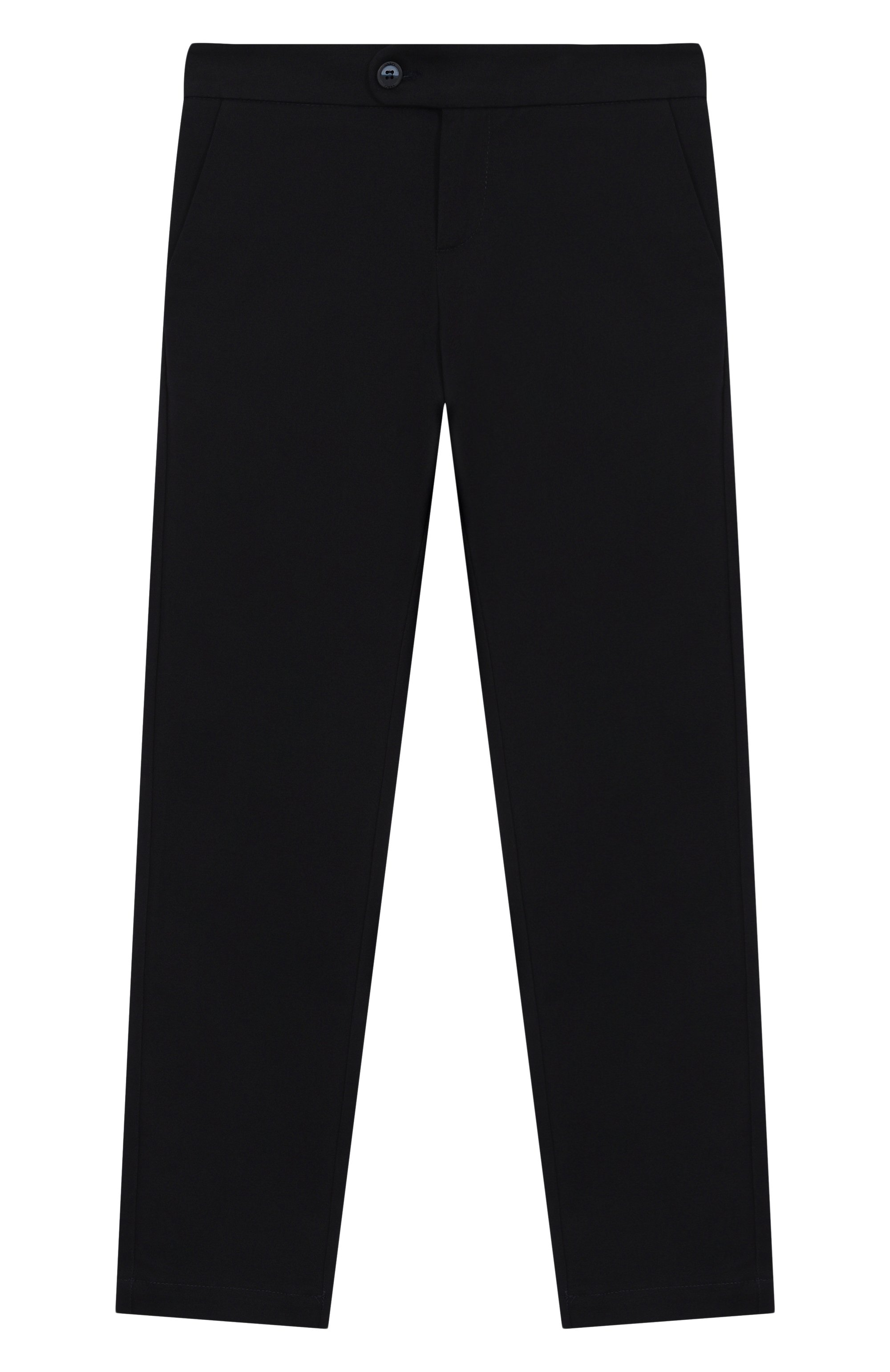 Хлопковые брюки VARCI темно-синего цвета по цене 19950 руб., арт. VR2580U/9A-16A, фото 1 Хлопковые брюки VARCI, арт. VR2580U/9A-16A, фото 1