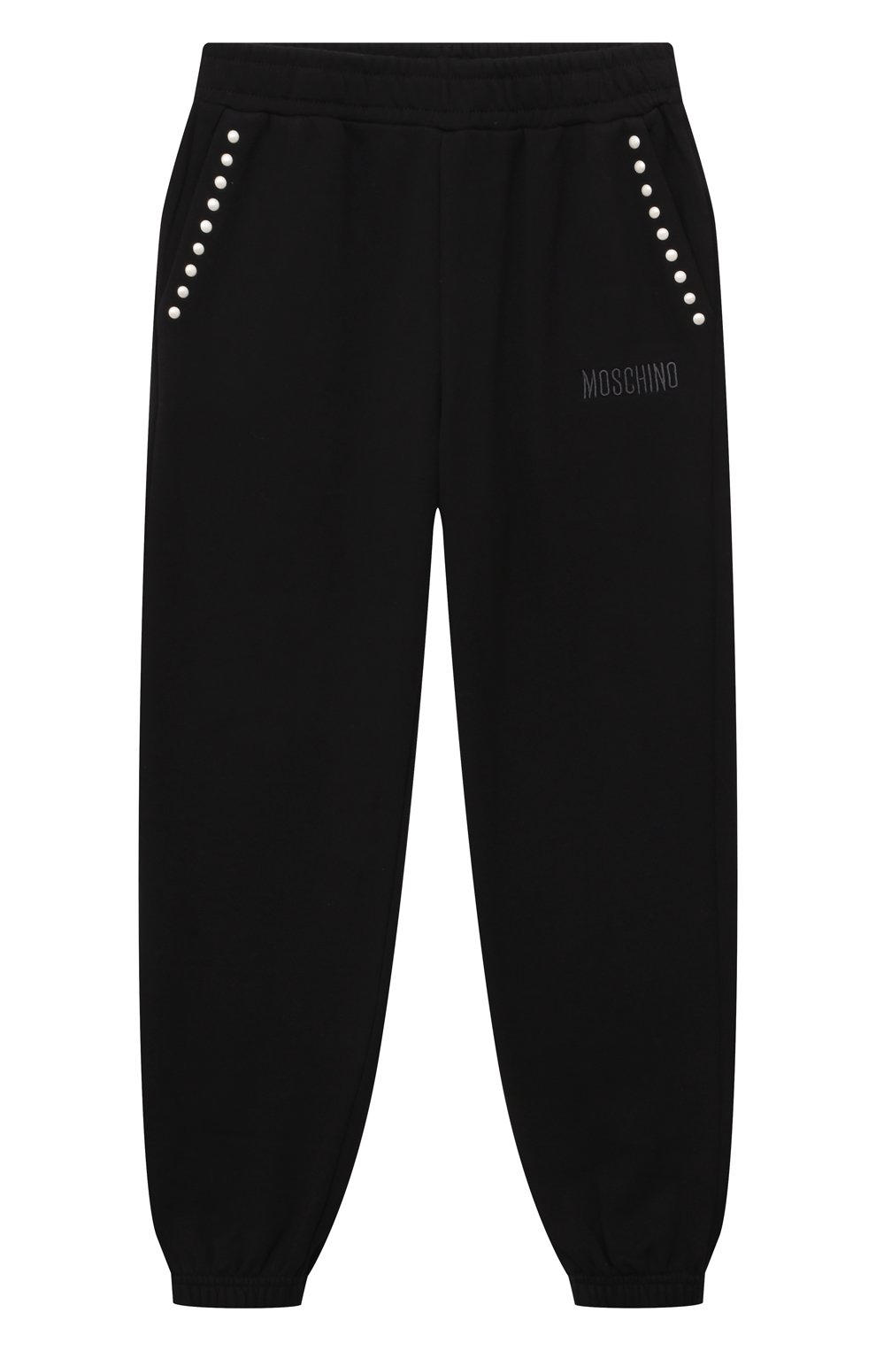 Хлопковые джоггеры MOSCHINO, арт. HDP06A/LCA23/10-14, фото 1