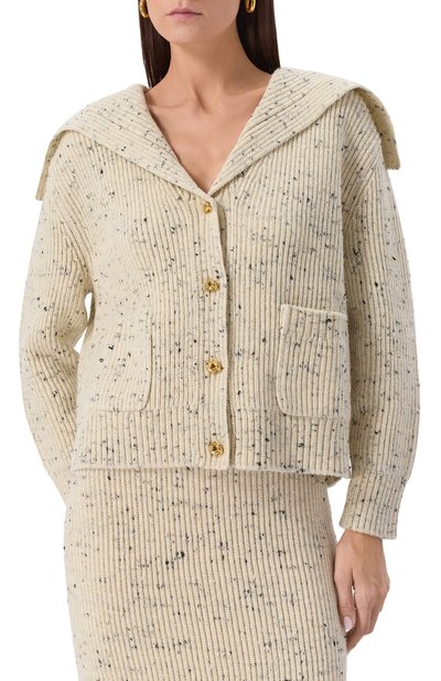 Шерстяной кардиган BOTTEGA VENETA, арт. 838107/V5LV0, фото 3