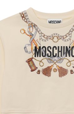 Хлопковый свитшот MOSCHINO, арт. HDF05F/LDA16/4A-8A, фото 3