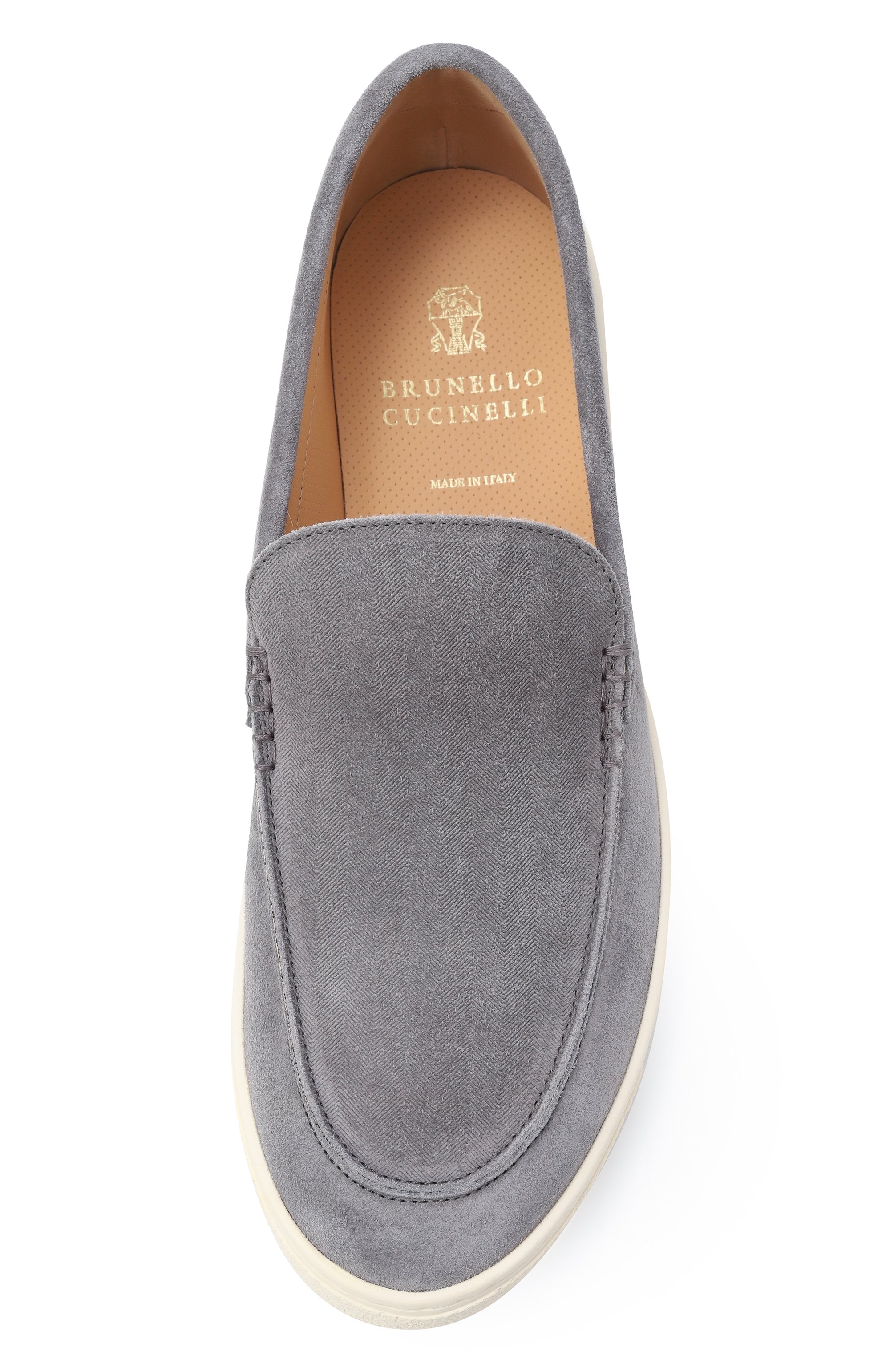 Замшевые лоферы BRUNELLO CUCINELLI, арт. MZUHVSN335, фото 6