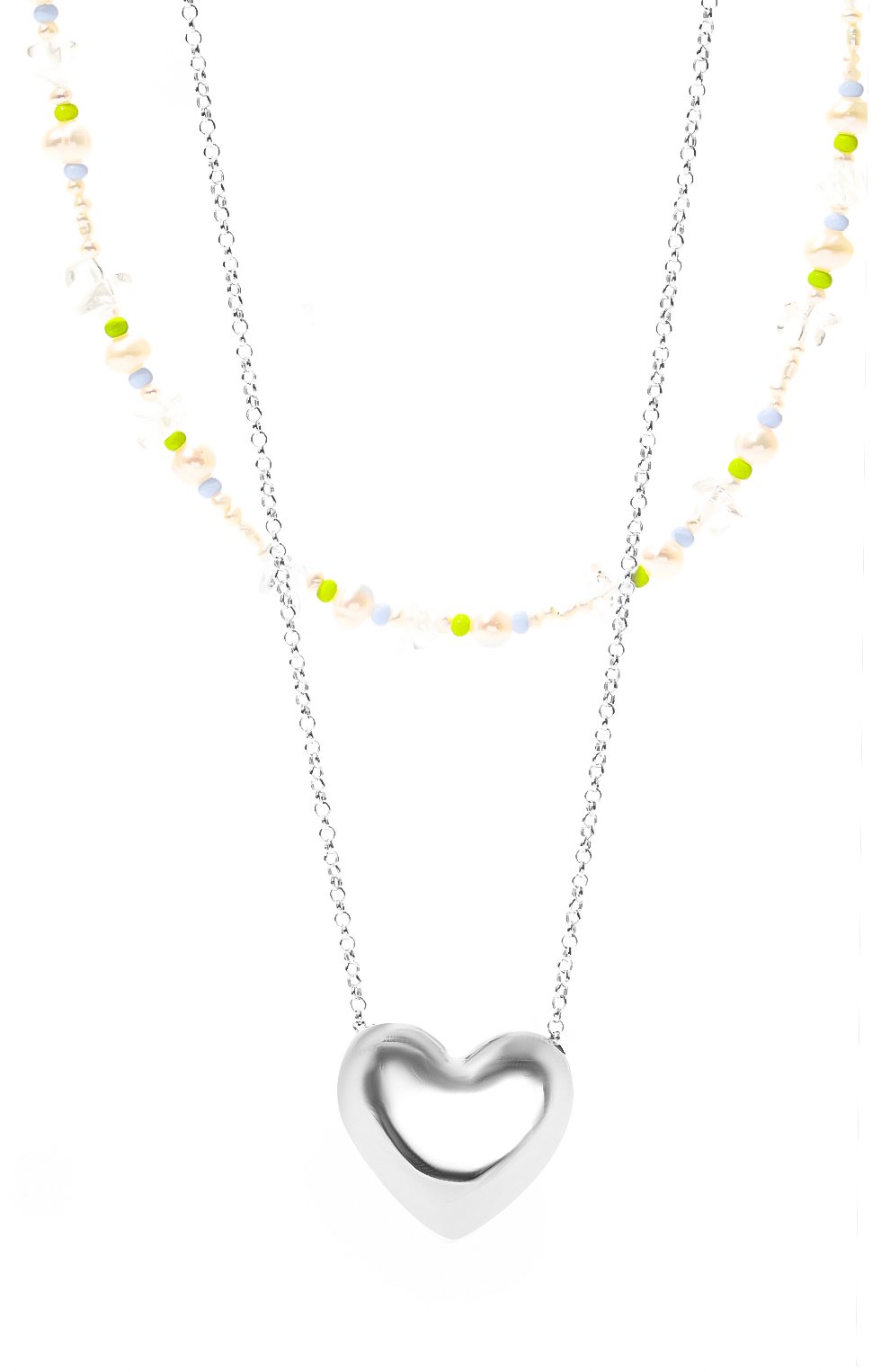 Колье сердце HIAYNDERFYT, арт. 1-5HRSLV, фото 3