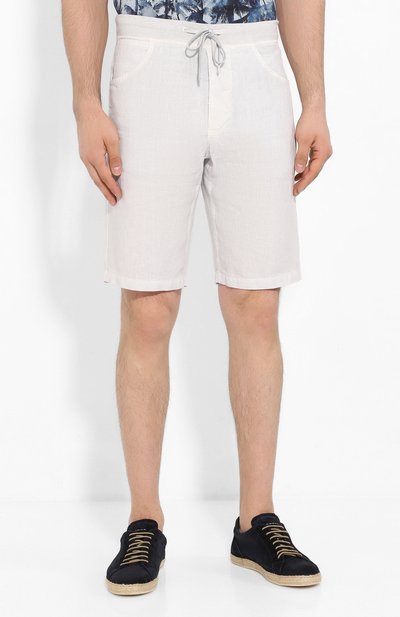 Льняные шорты 120% LINO, арт. R0M2120/0253/S00, фото 3