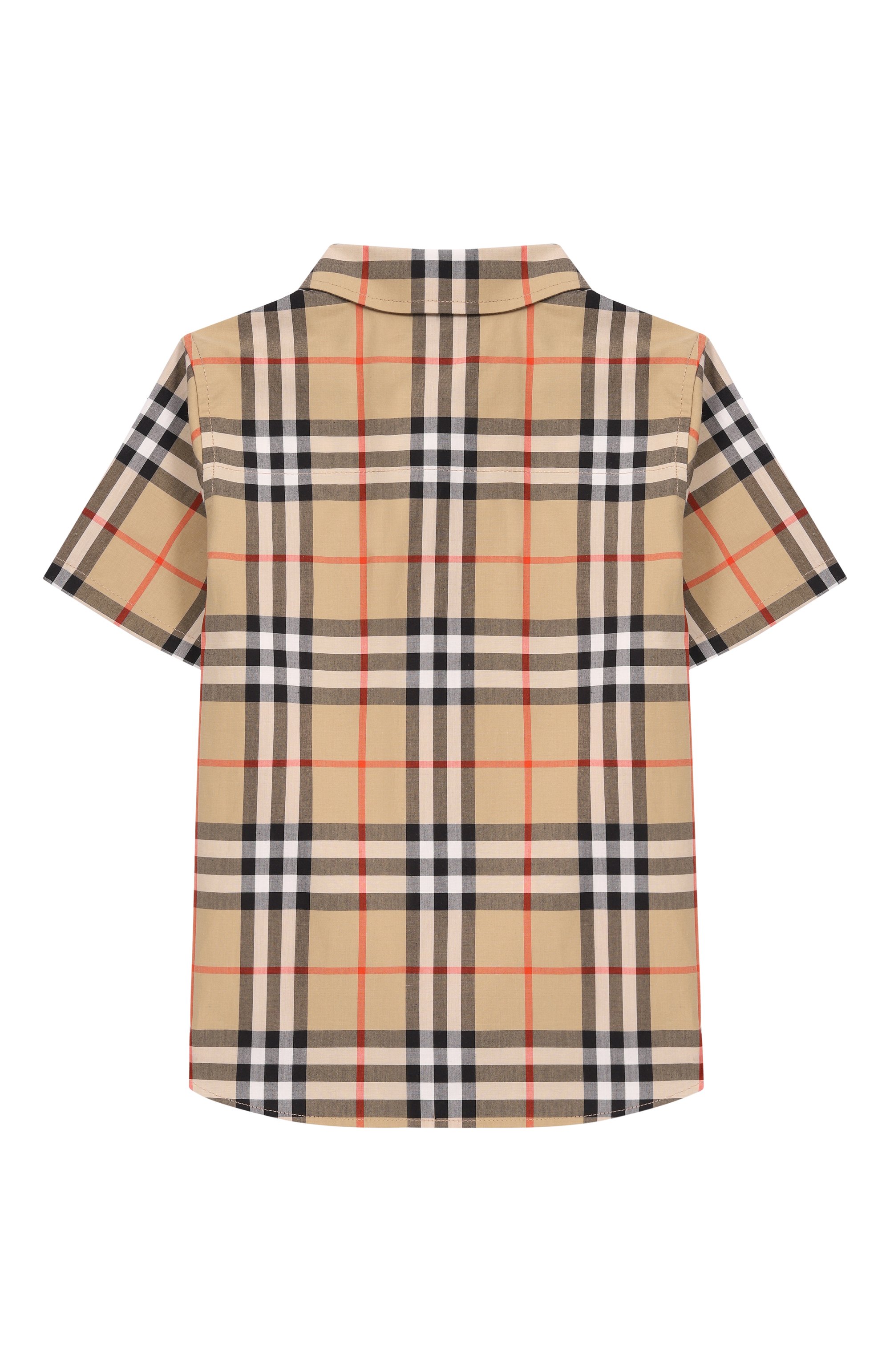 Хлопковая рубашка BURBERRY, арт. 8121244, фото 2