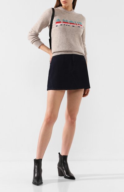 Кашемировый пуловер ZADIG AND VOLTAIRE бежевого цвета по цене 25650 руб., арт. WHML1104F, фото 2 Кашемировый пуловер ZADIG AND VOLTAIRE, арт. WHML1104F, фото 2