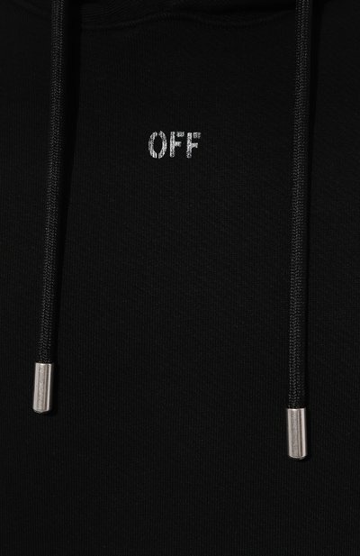 Хлопковое худи OFF-WHITE, арт. 0MBB118C99FLE001, фото 5