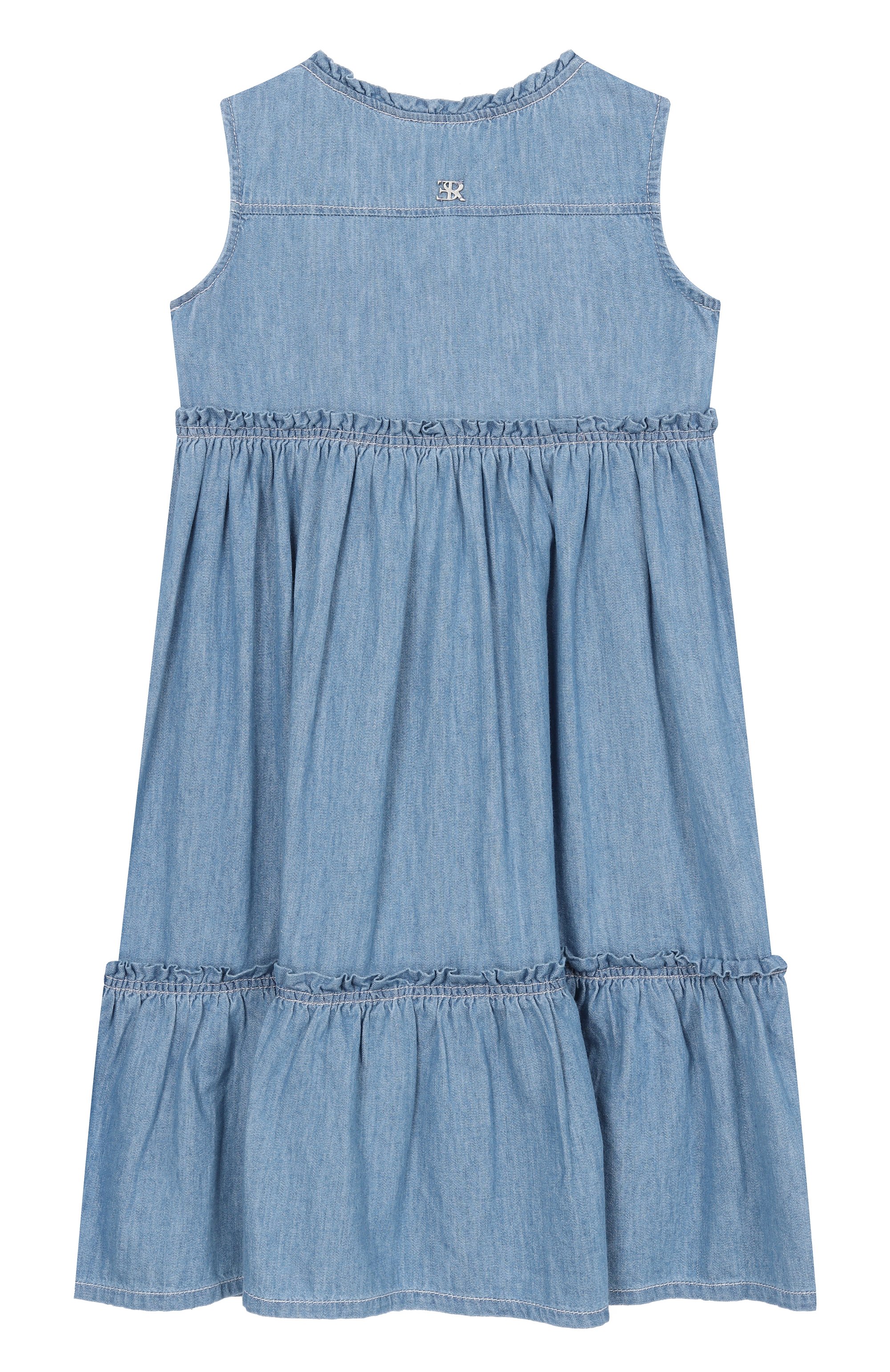 Джинсовое платье ERMANNO SCERVINO, арт. Z9G903, фото 2