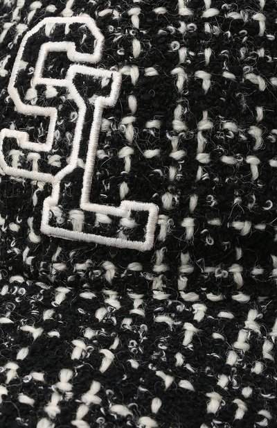 Шерстяная бейсболка SAINT LAURENT, арт. 676435/3YH99, фото 4