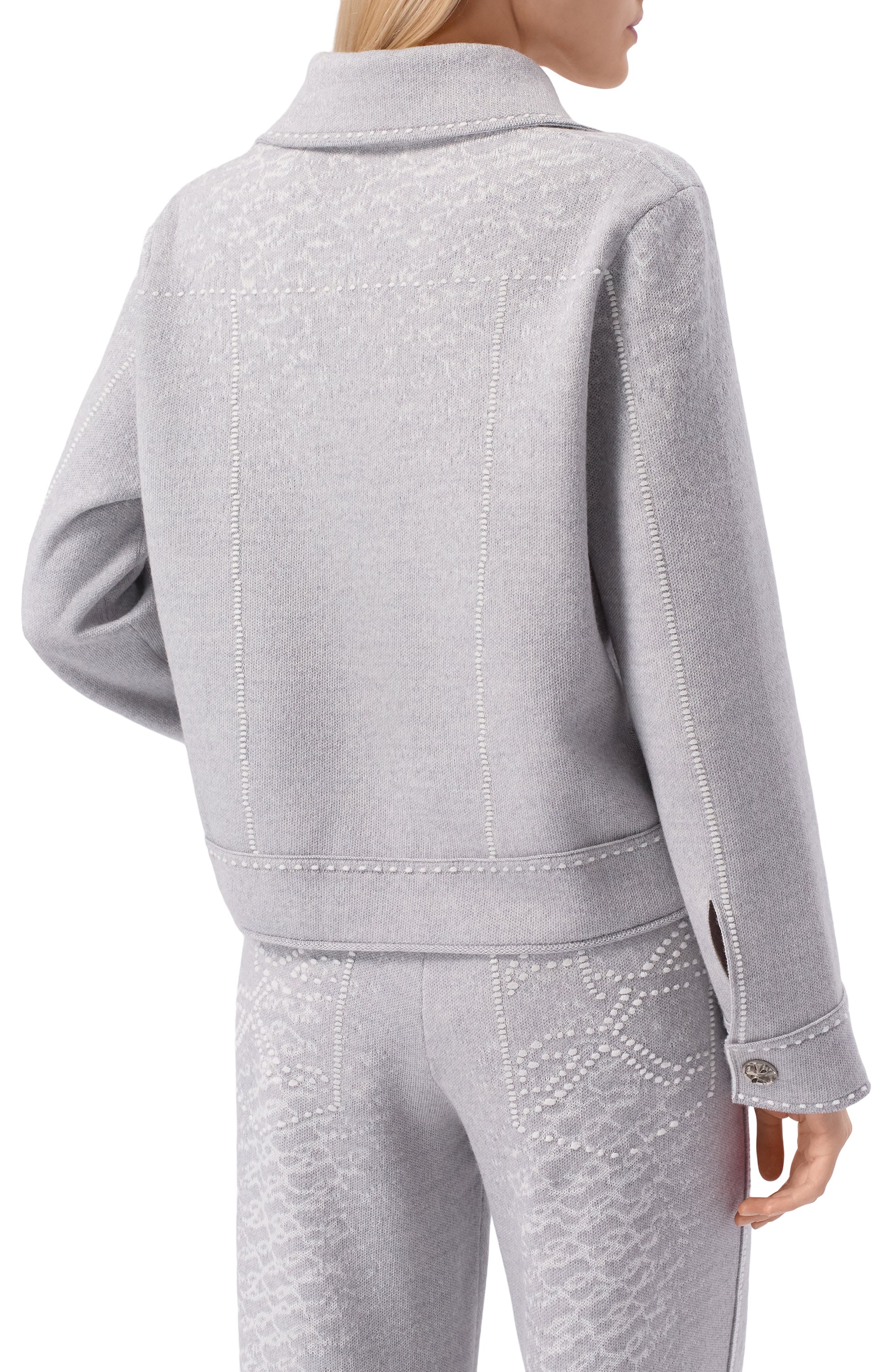 Жакет из шерсти и хлопка AND THE BRAND, арт. W26-JT031-1202-901, фото 4