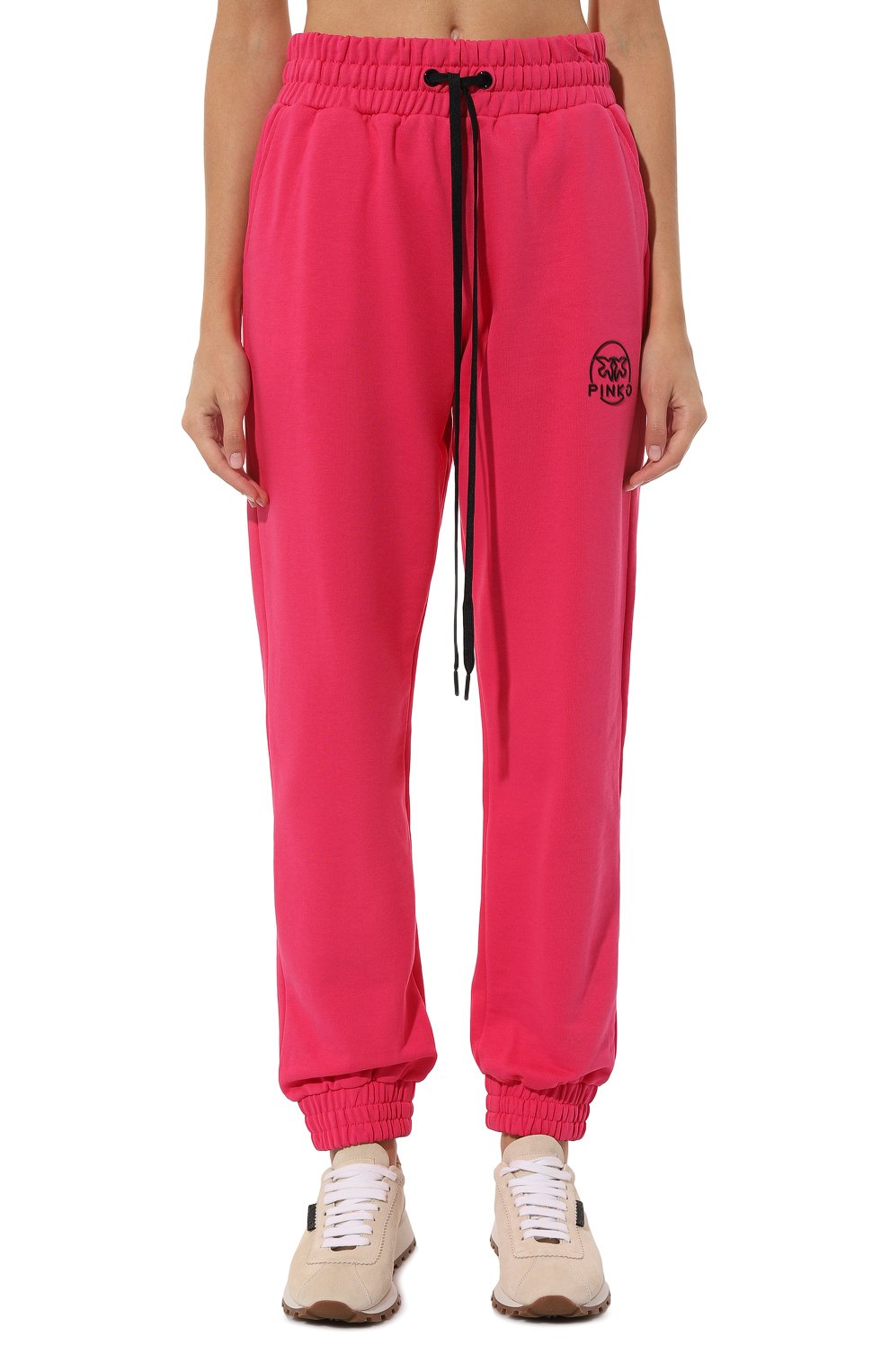 Хлопковые джоггеры PINKO, арт. 100371/A162, фото 3