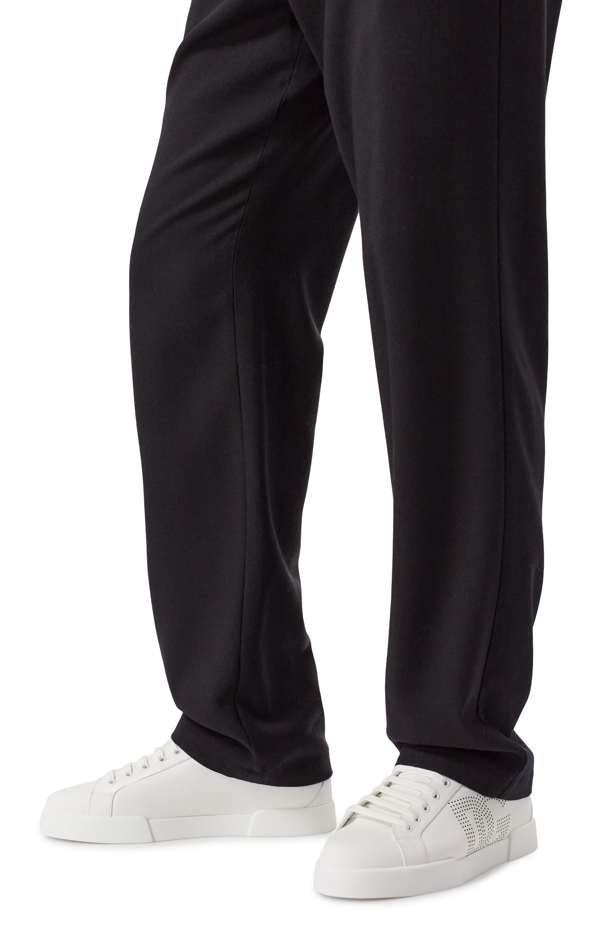 Кожаные кеды portofino DOLCE & GABBANA, арт. CS2277/AV066, фото 3