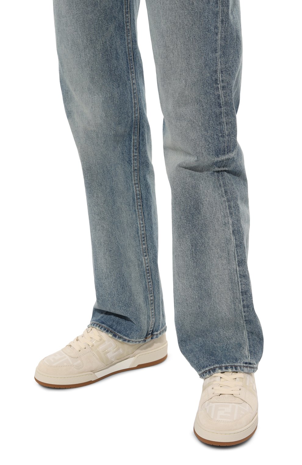 Комбинированные кеды fendi match FENDI, арт. 8E8470/AQ6I, фото 3