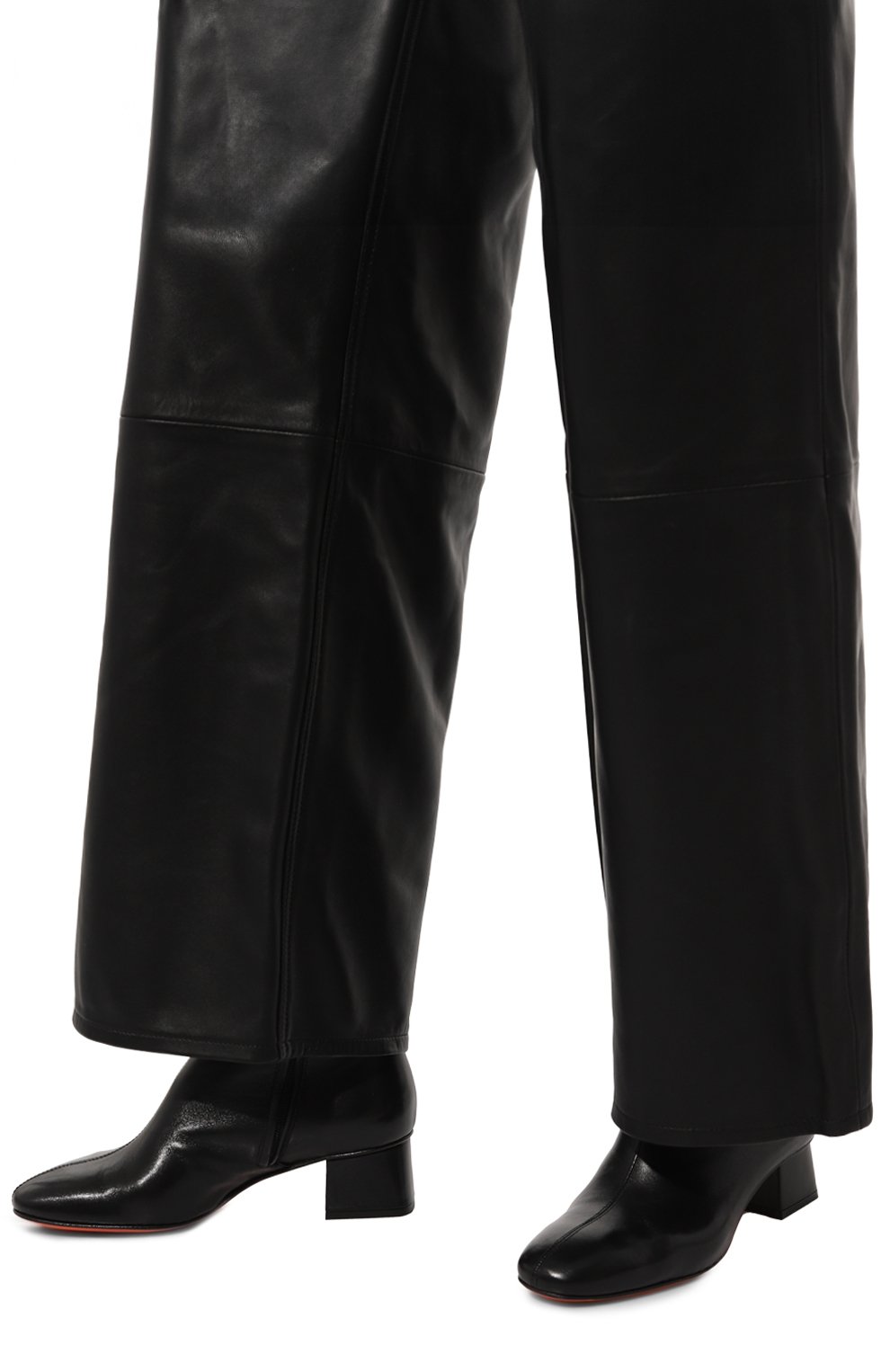 Кожаные ботильоны SANTONI, арт. WTRG71189SX1NZZF, фото 3