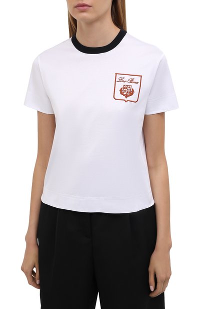 Хлопковая футболка LORO PIANA, арт. FAL8853, фото 3