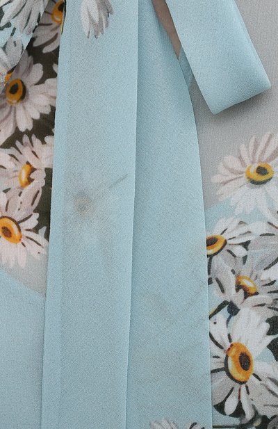 Платье REDVALENTINO голубого цвета по цене 68150 руб., арт. VR0VAAB0/5SC, фото 5 Платье REDVALENTINO, арт. VR0VAAB0/5SC, фото 5