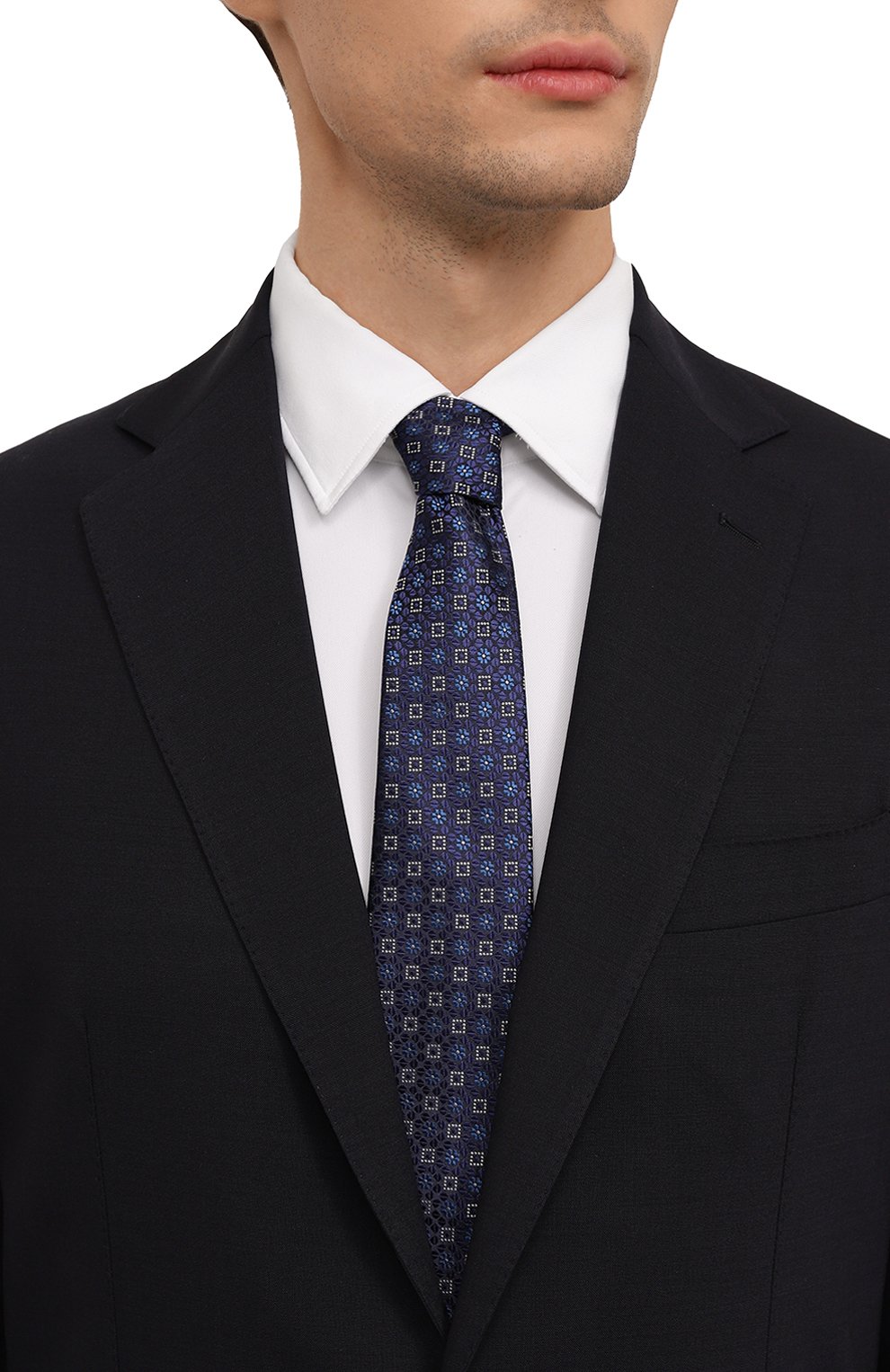 Шелковый галстук CANALI, арт. 18/HJ04149, фото 2