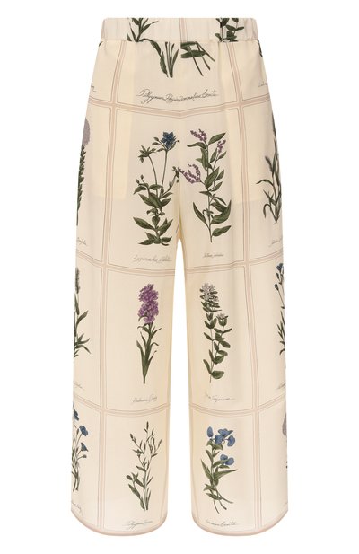 Женские шелковые брюки WEEKEND MAX MARA, арт. L0RY