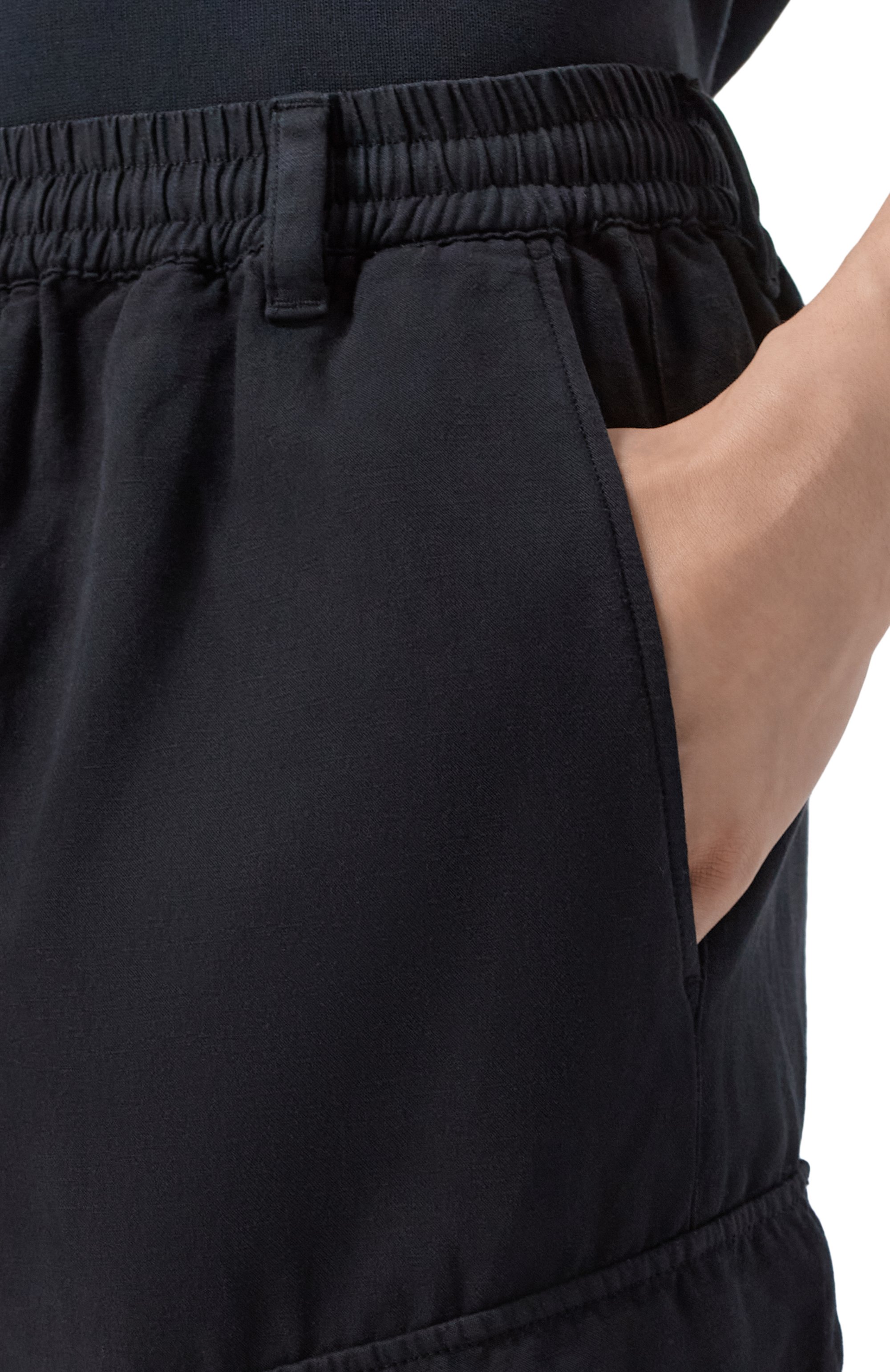 Брюки из хлопка и льна C.P. COMPANY, арт. 20CMPA249A/110626G, фото 5