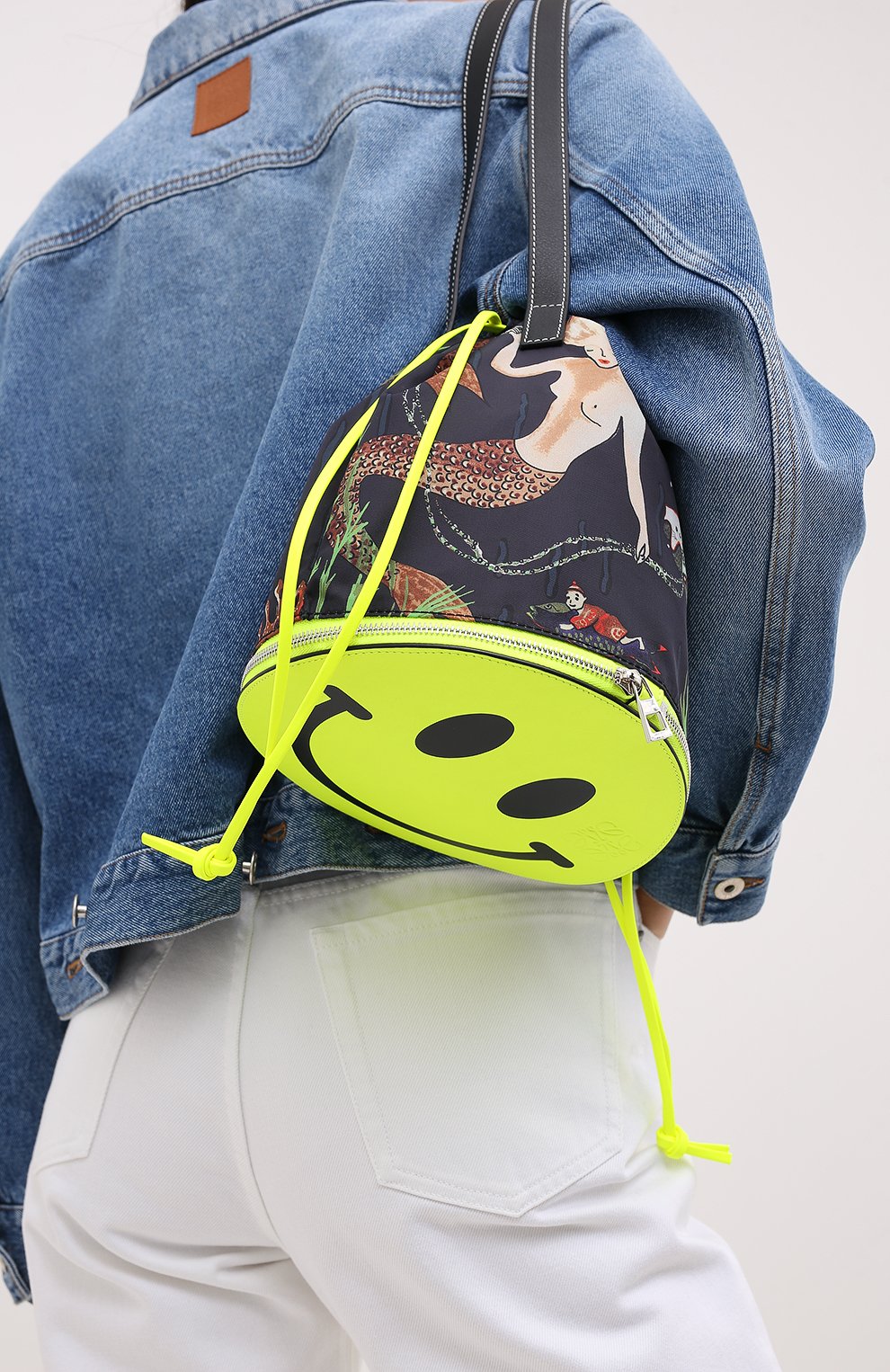 Сумка loewe x paula's ibiza LOEWE разноцветного цвета по цене 71950 руб., арт. 328.19AC61, фото 5 Сумка loewe x paula's ibiza LOEWE, арт. 328.19AC61, фото 5