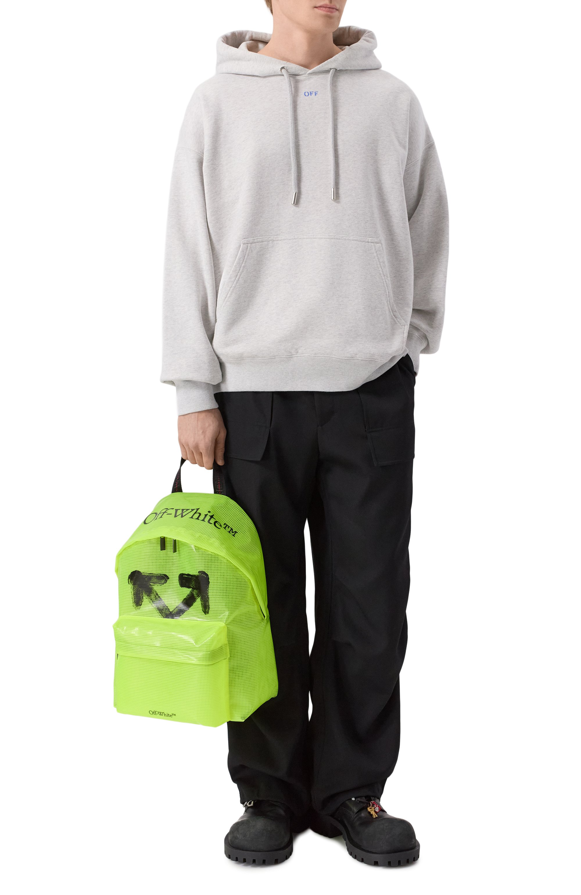 Рюкзак heritage ripstop OFF-WHITE, арт. 0MNB124F25FAB001, фото 7