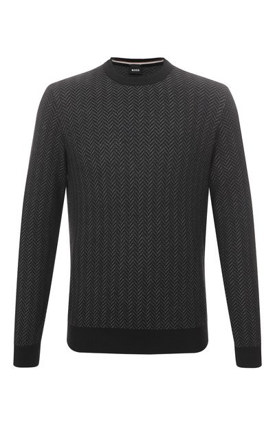 Мужской джемпер из шерсти и хлопка BOSS, арт. 50549985