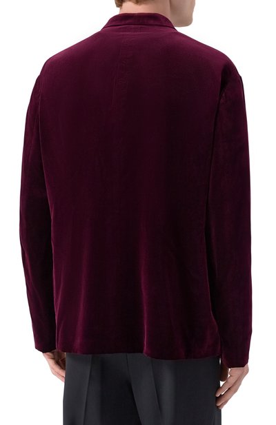 Бархатный пиджак GIORGIO ARMANI, арт. 9SGGG086/T0230, фото 4