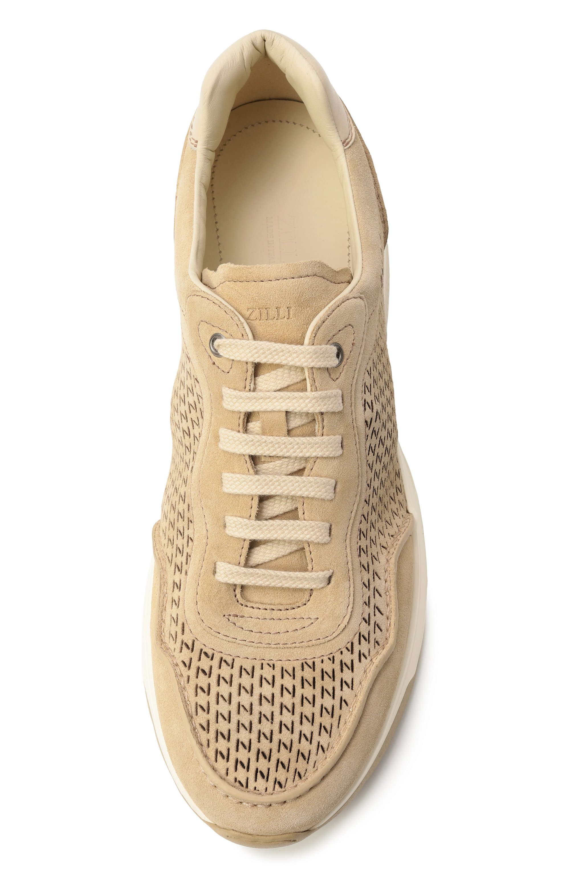 Замшевые кроссовки ZILLI, арт. H0199AM1194VZEV02, фото 6