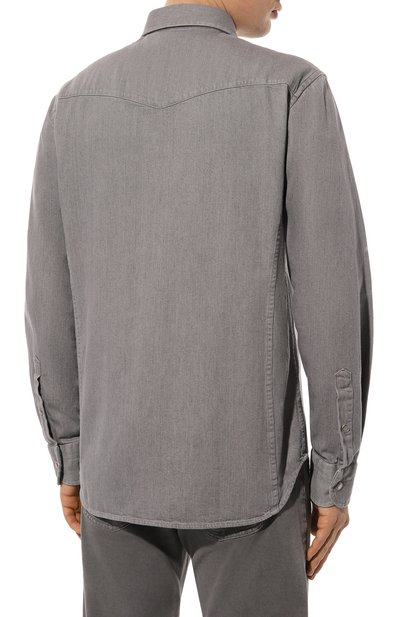 Джинсовая рубашка TOM FORD, арт. HDS001/FMC074F23, фото 4