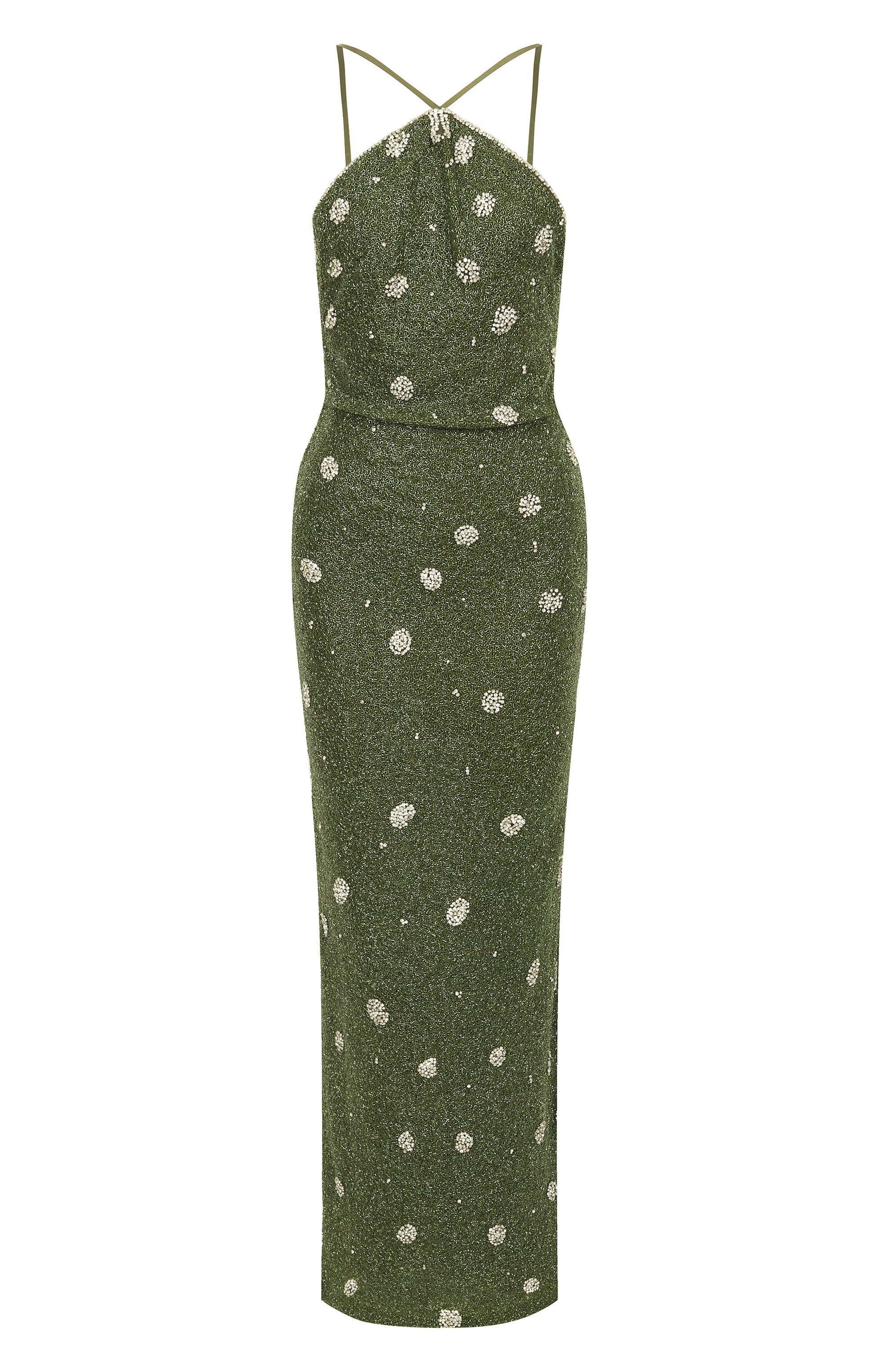 Платье с отделкой бисером GIUSEPPE DI MORABITO, арт. 04SSLD152 04468, фото 1