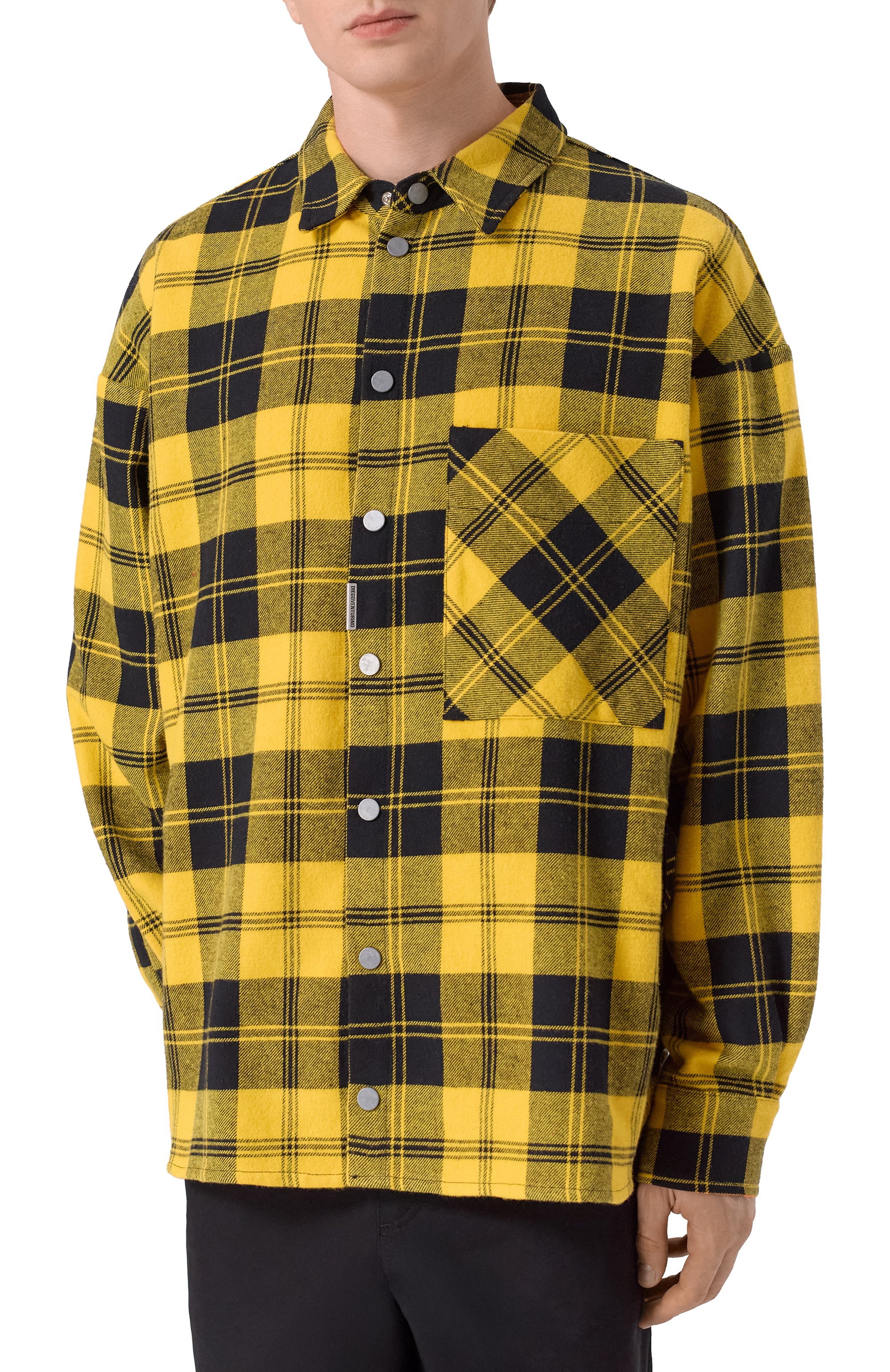 Хлопковая рубашка DIEGO VENTURINO, арт. DVCMC-0-BGY, фото 3