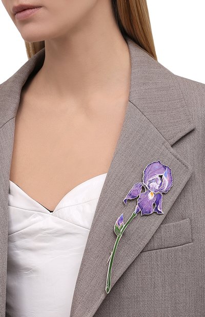 Брошь ирис РУССКИЕ САМОЦВЕТЫ, арт. 41486, фото 2