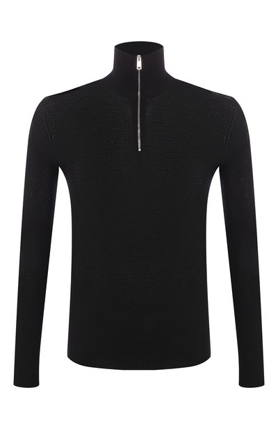 Шерстяной джемпер с воротником-стойкой на молнии PRADA, арт. UMR397-SEI-F0002, фото 1