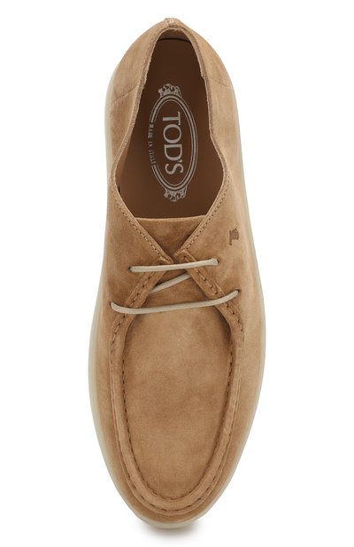 Замшевые ботинки TOD’S коричневого цвета по цене 51750 руб., арт. XXM52B0CM10RE0, фото 5 Замшевые ботинки TOD’S, арт. XXM52B0CM10RE0, фото 5
