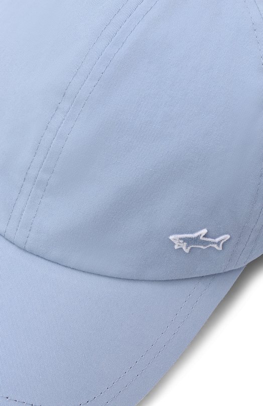 Хлопковая бейсболка Paul&Shark 99317100 Голубой  99317100 Фото 3