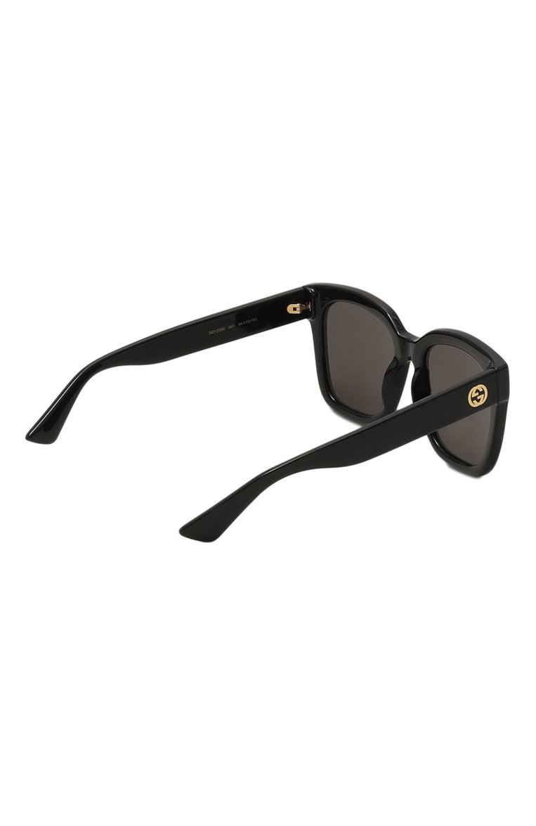Женские солнцезащитные очки GUCCI черного цвета, арт. GG1338S 001 | Фото 4 (Нос: Не проставлено; Региональные ограничения белый список (Axapta Mercury): Не проставлено; Материал: Пластик; Тип очков: С/з; Оптика Гендер: оптика-женское; Очки форма: Квадратные)