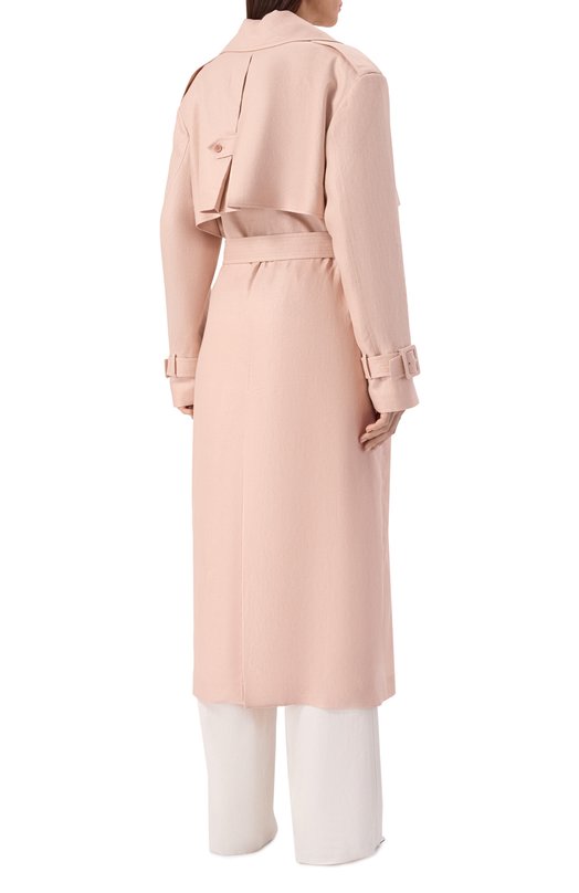 Льняной тренч MVST M26.2PW.J905/T30 Розовый  M26.2PW.J905/T30 Фото 4