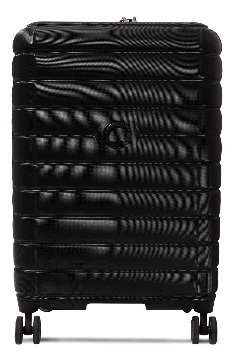 Женский чемодан shadow 5.0 4dw expandable medium DELSEY черного цвета, арт. 00287881100 | Фото 1 (Материал: Пластик; Размер: medium)