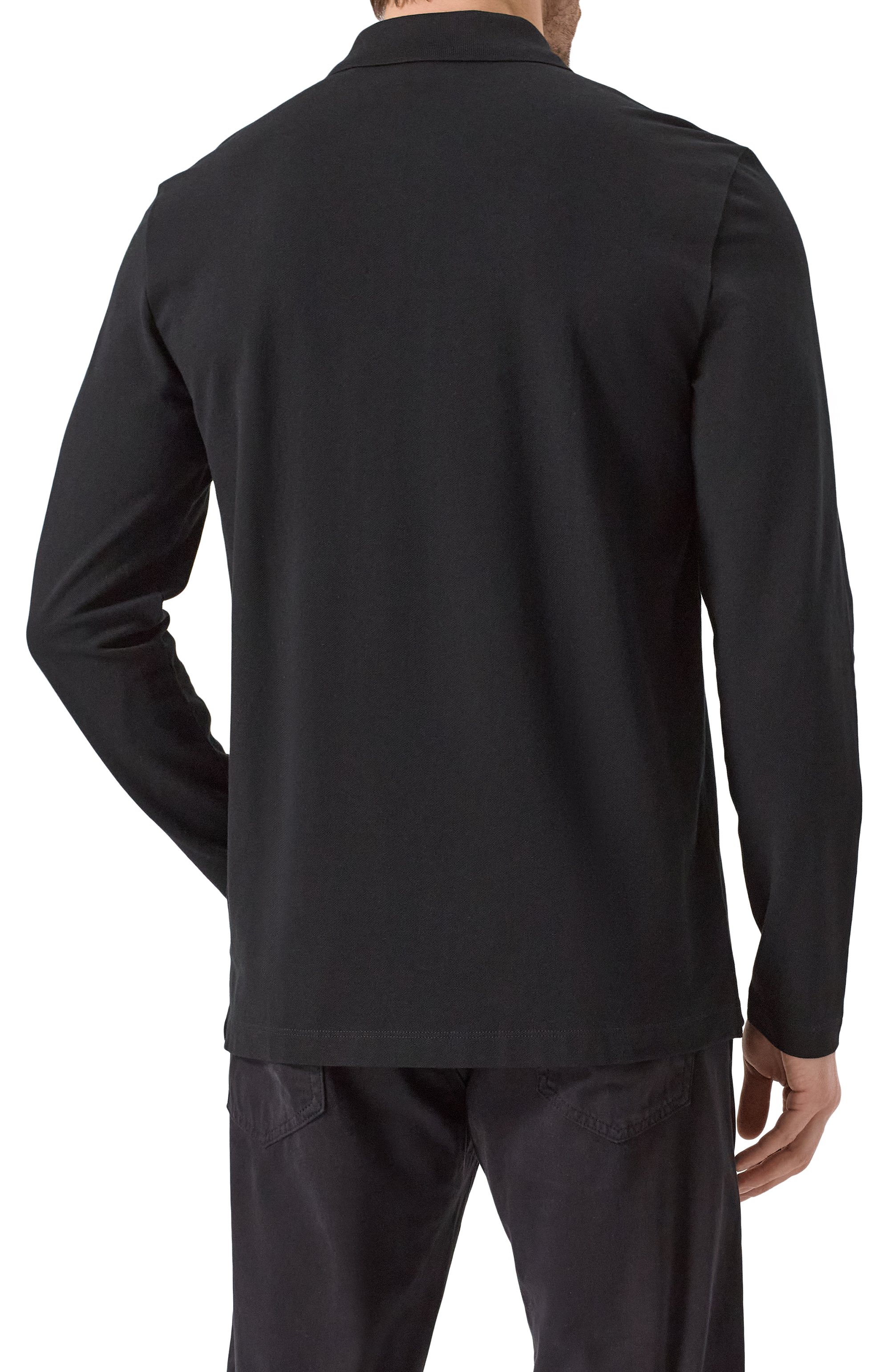 Хлопковое поло HUGO, арт. 50532067, фото 4