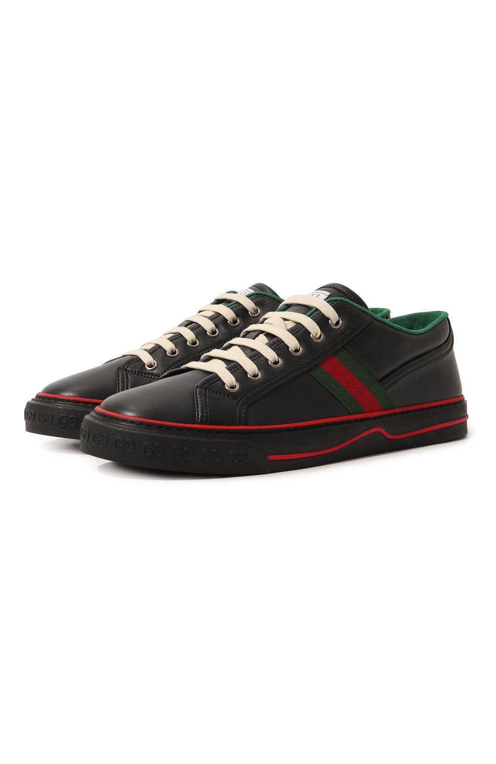 Кожаные кеды tennis 1977 GUCCI, арт. 643485 17L10, фото 1